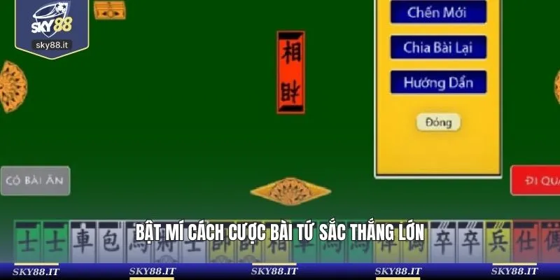 Bật mí cách cược bài tứ sắc thắng lớn