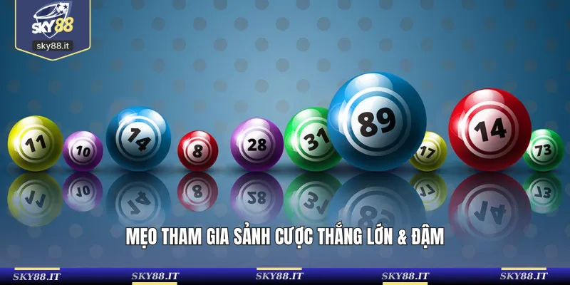 Mẹo tham gia sảnh cược thắng lớn & đậm