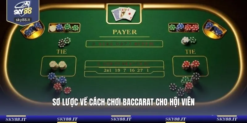 Sơ lược về cách chơi baccarat cho hội viên