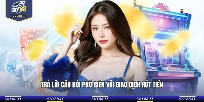 Trả lời câu hỏi phổ biến với giao dịch rút tiền